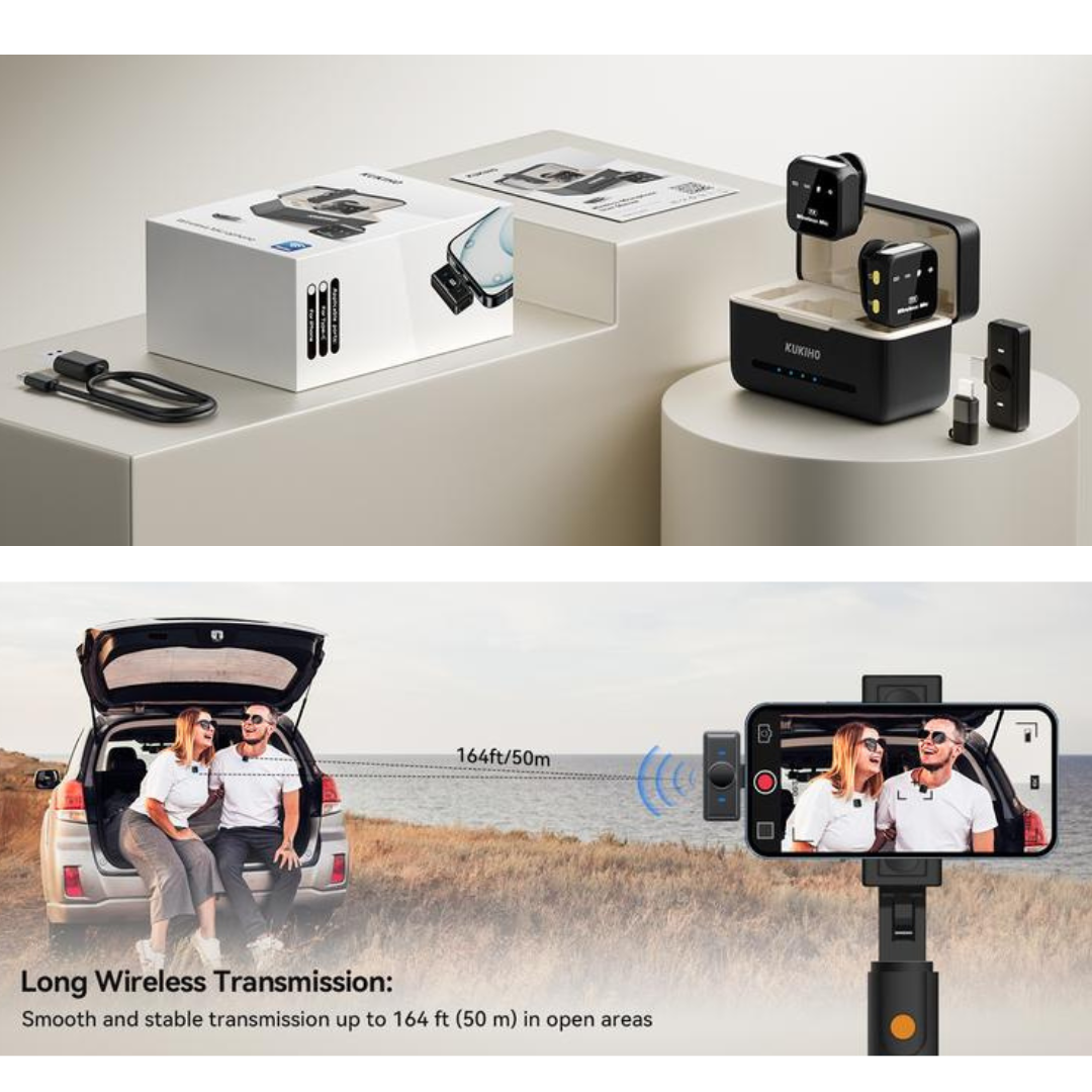 Micrófono Inalámbrico para Smartphone