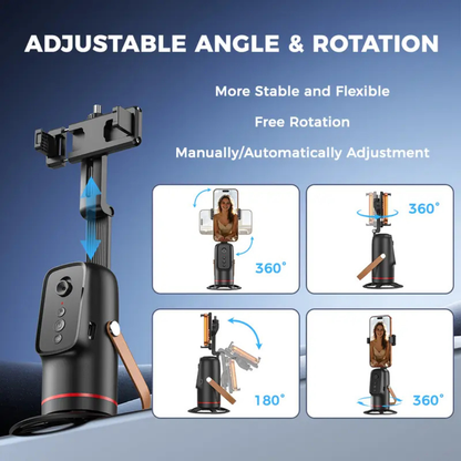 Trípode con seguimiento facial automático.