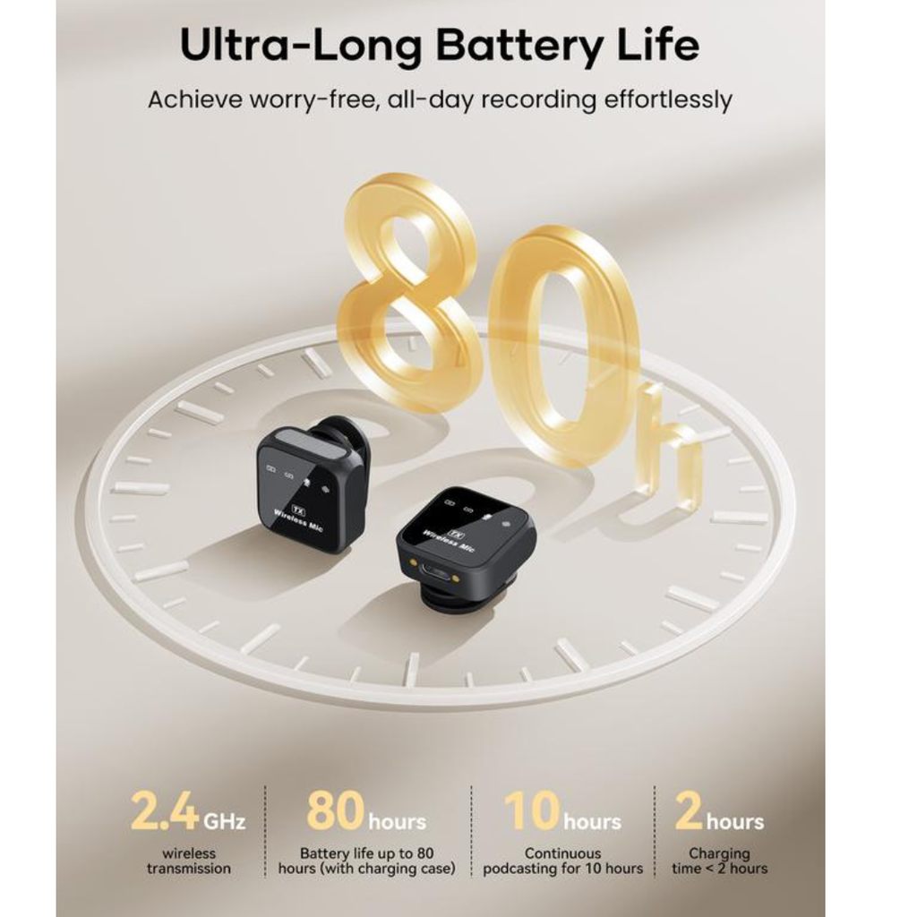 Micrófono inalámbrico para smartphone